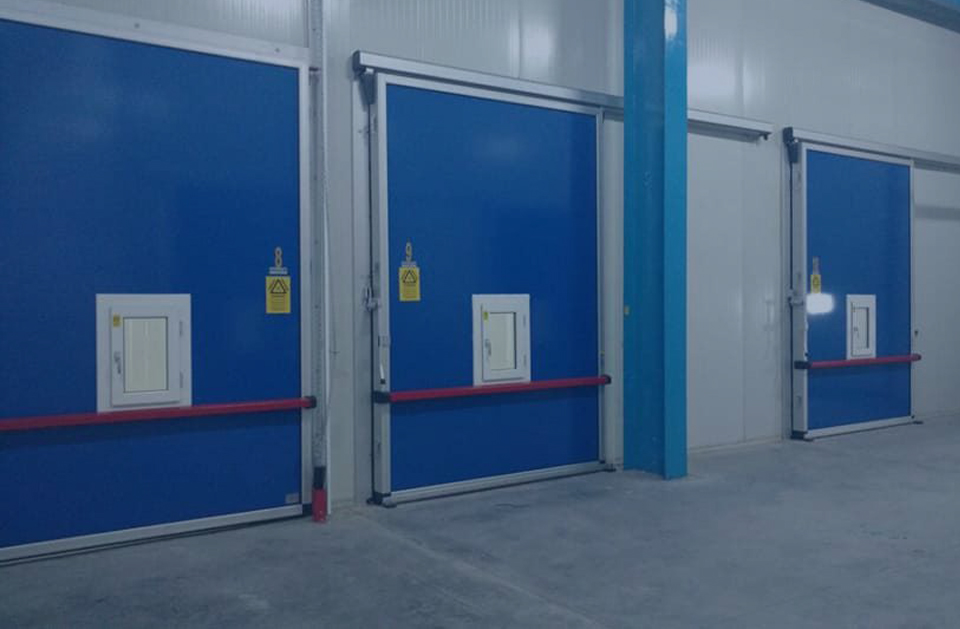 insulated industrial doors